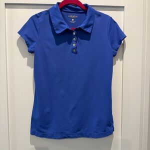 Lilly Pulitzer Royal Blue Short Sleeve Polo Top